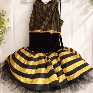 Kids Bumblebee Costume - Black and Gold